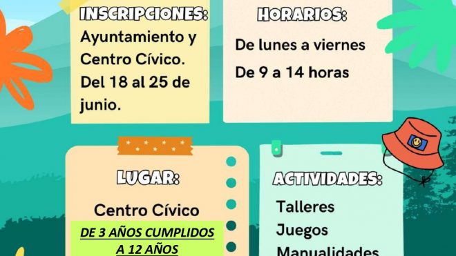 PLAN CORRESPONSABLES. CAMPAMENTO DE VERANO 2026