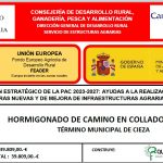 MEJORA DE INFRAESTRUCTURAS AGRARIAS 2026