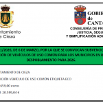 SUBVENCION ADQUISICION VEHICULO DE USO COMUN.- ORDEN PRE/21/2026